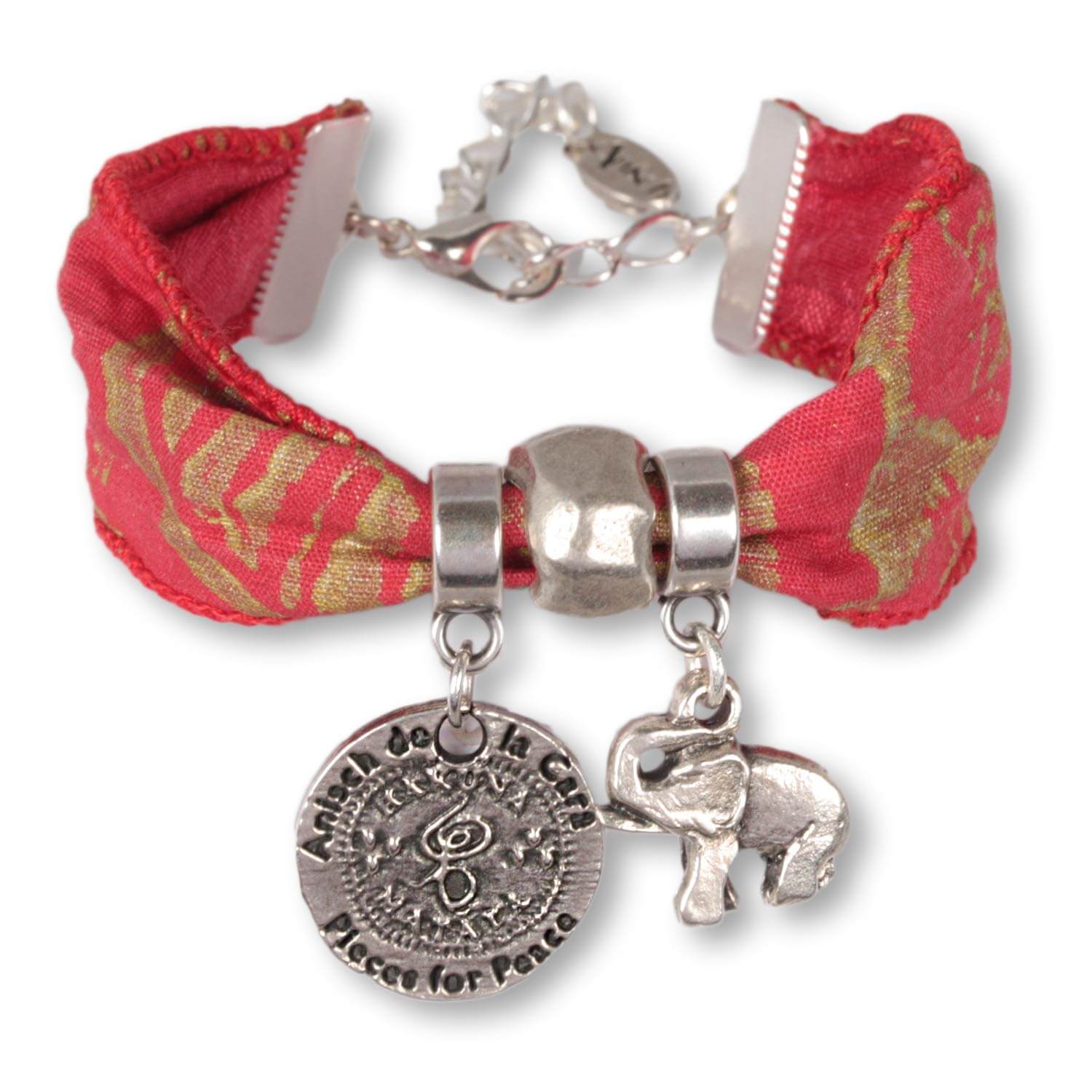 Chilli Red - Hakuna Matata bracelet with message