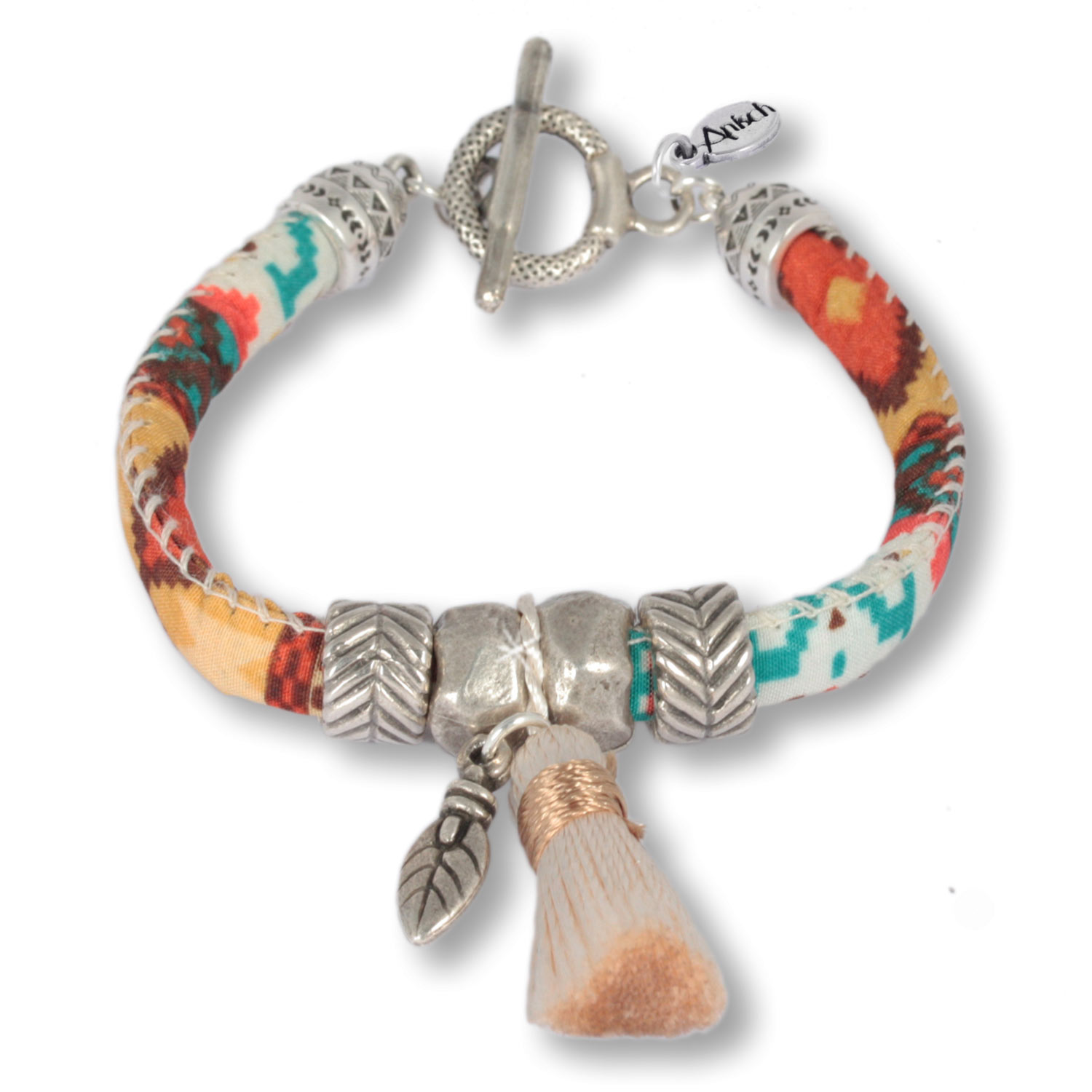 Nature Feather - Ethno bracelet with traditional patterns