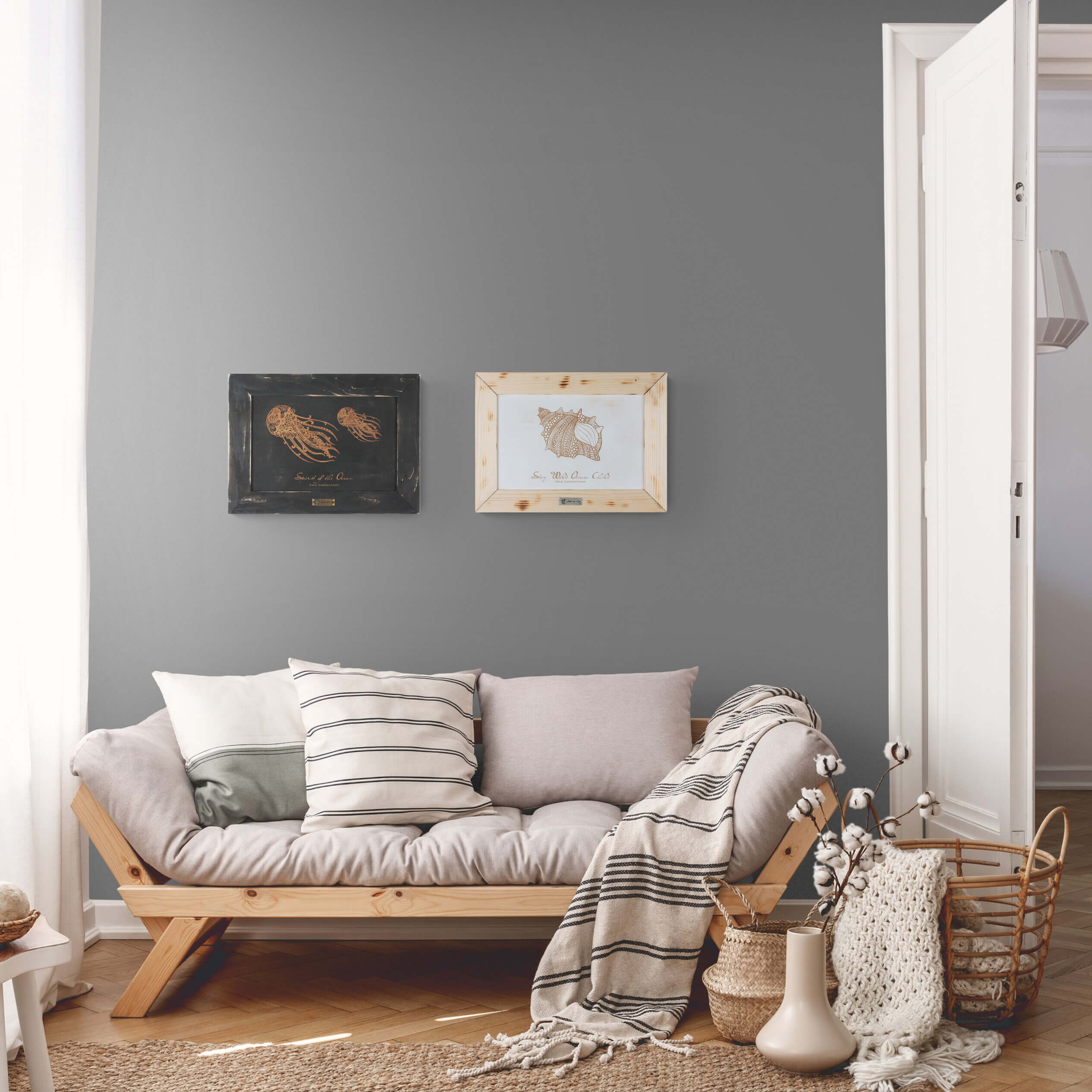 Peaceful_living_room_Wall-1 Wandbild "Spirit of the Ocean" - Gravurtechnik auf Holz, handgemacht