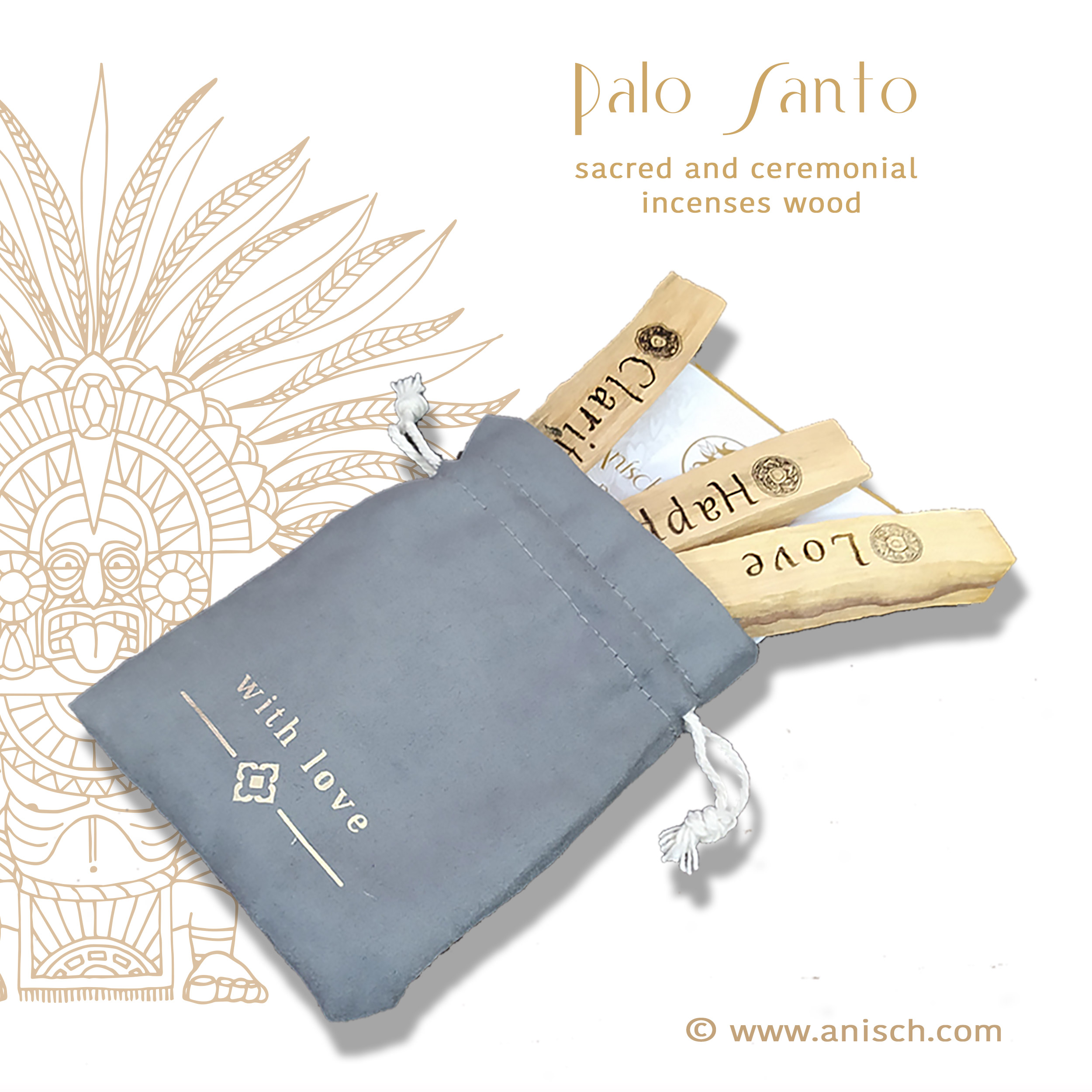 Palo Santo Grey - Räuchersticks aus Peru mit Intension