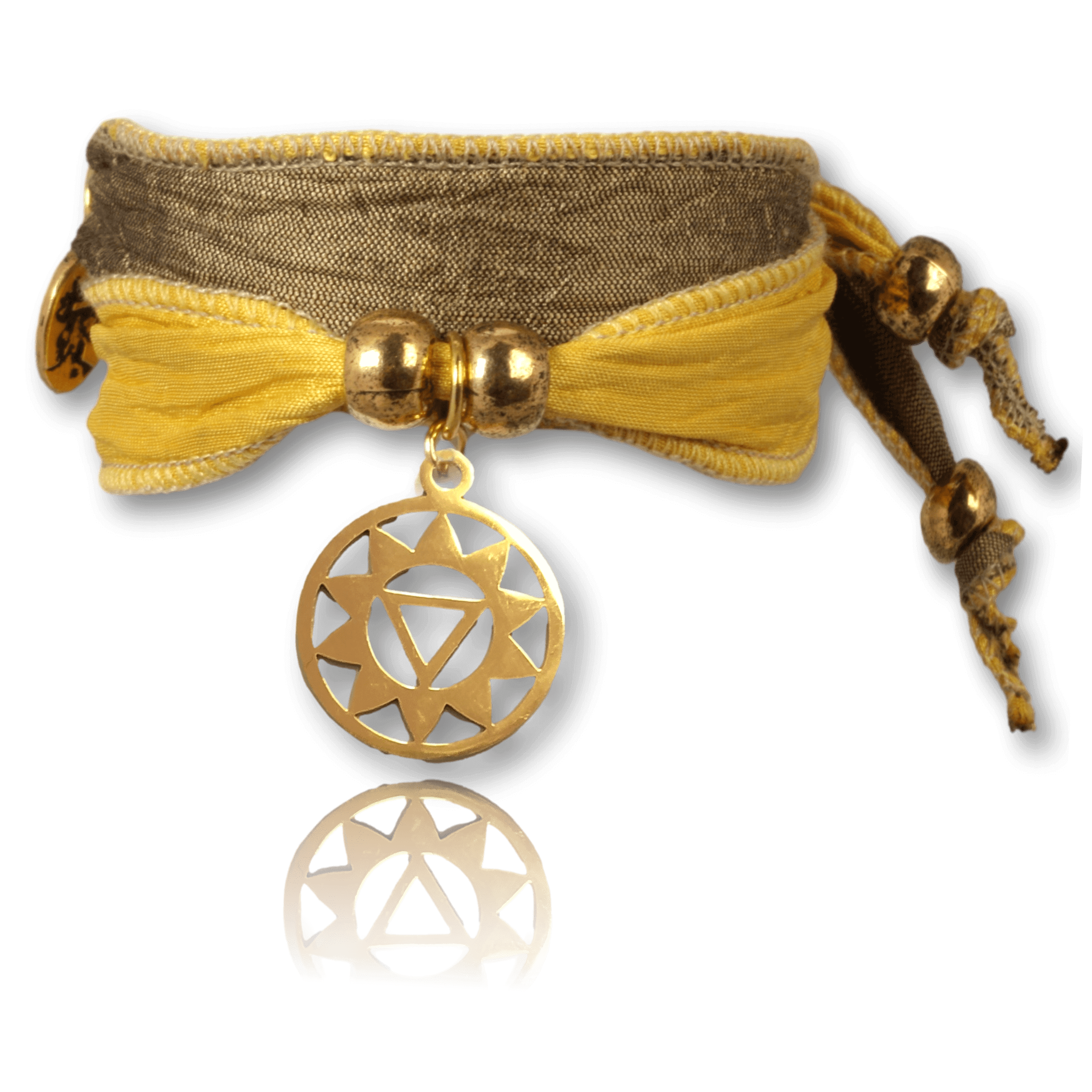 Manipura Gold Plated - Solar Plexus Bracelet for Self Worth & Personality