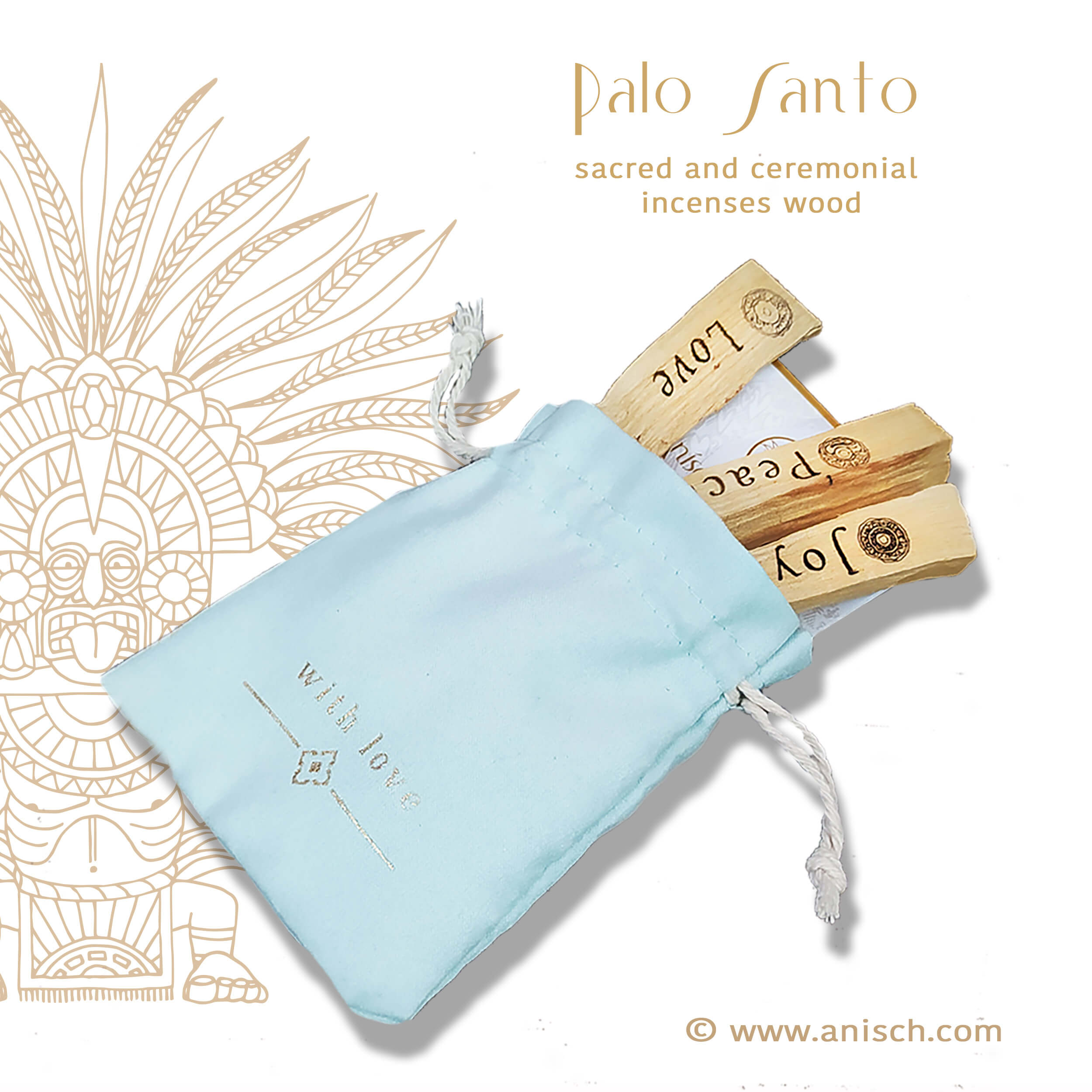 Palo Santo  Mint Green - Räuchersticks aus Peru mit Intension
