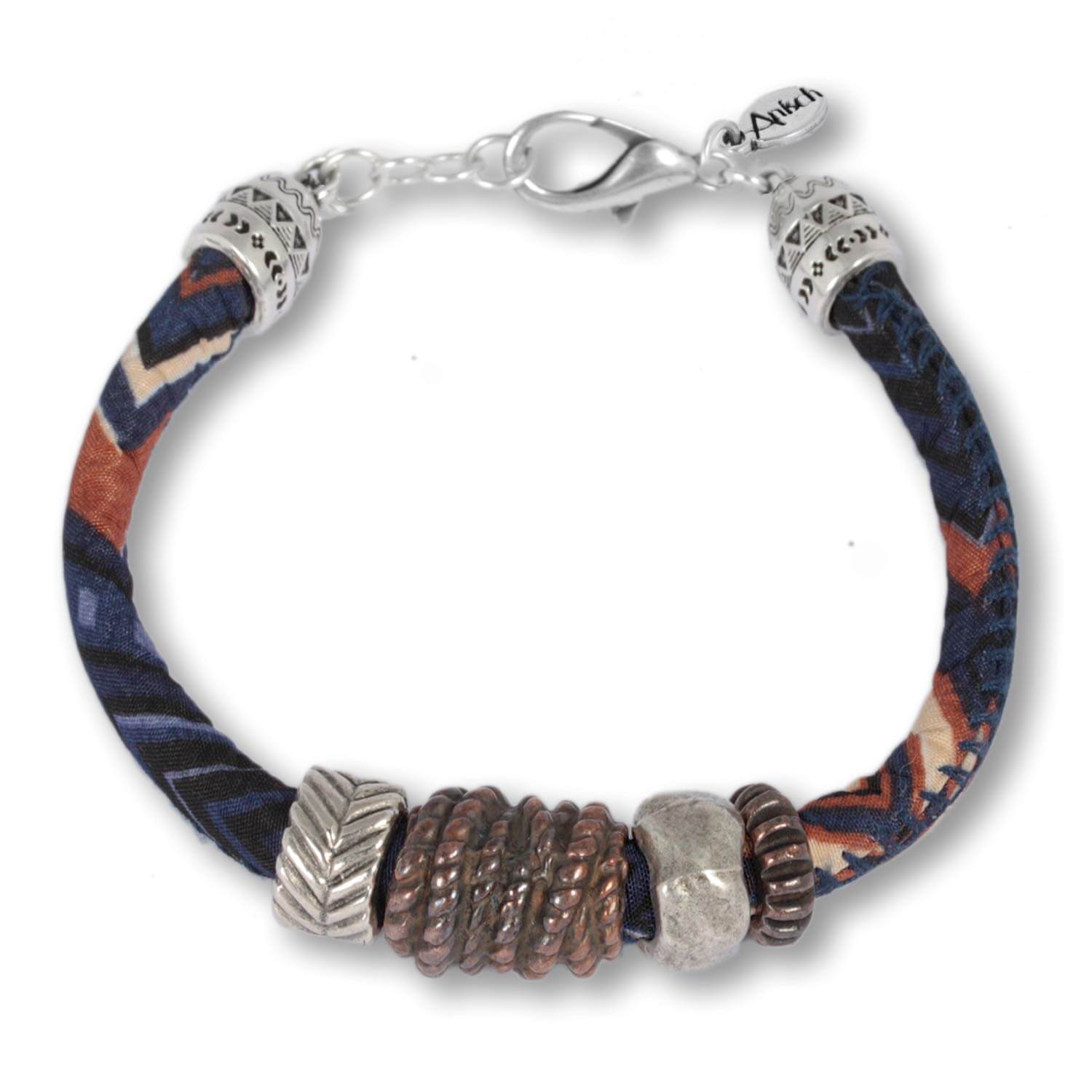 Indigo Chief- Ethno bracelet with traditional patterns