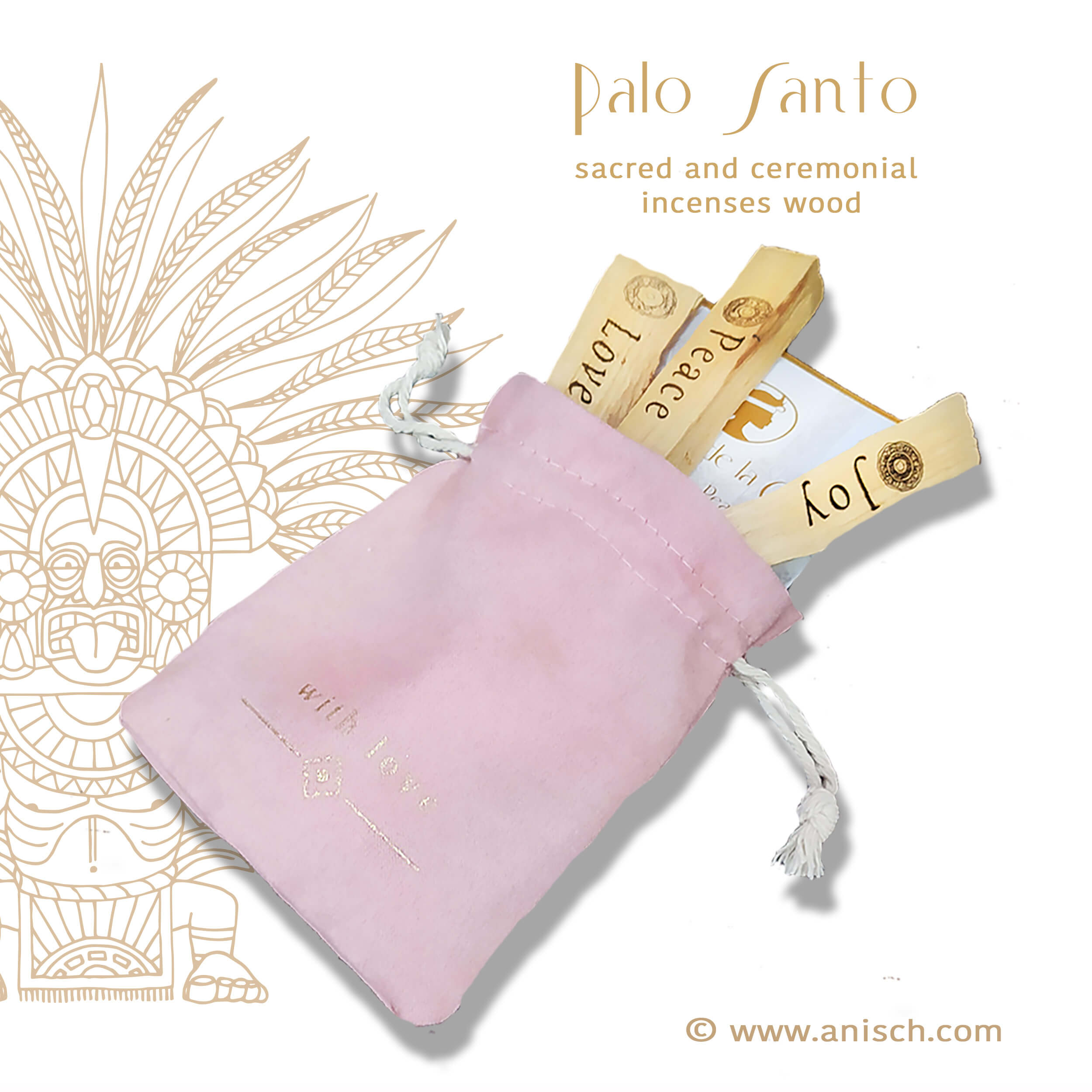 Palo Santo Rosé - Räuchersticks aus Peru mit Intension