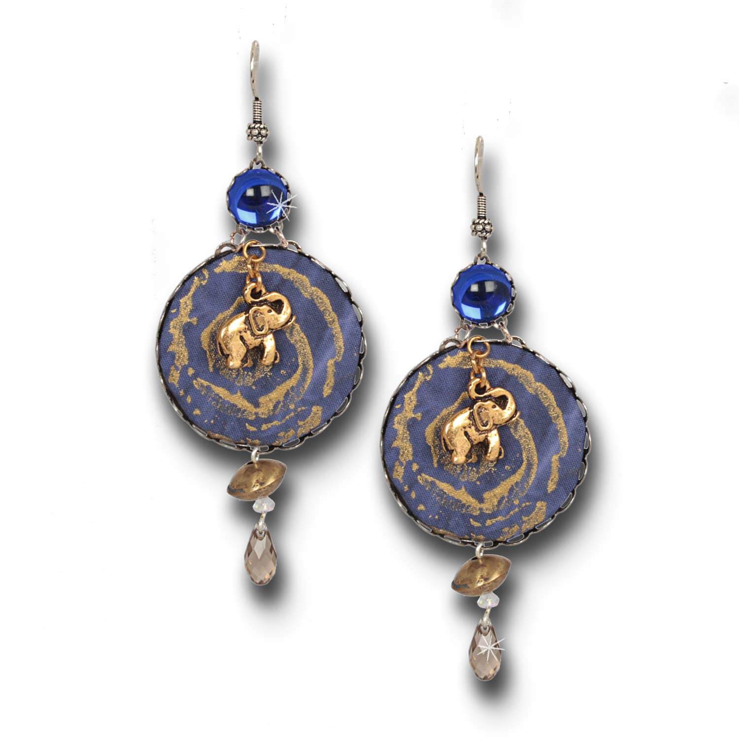 Blue Tribal - African Soul Earrings