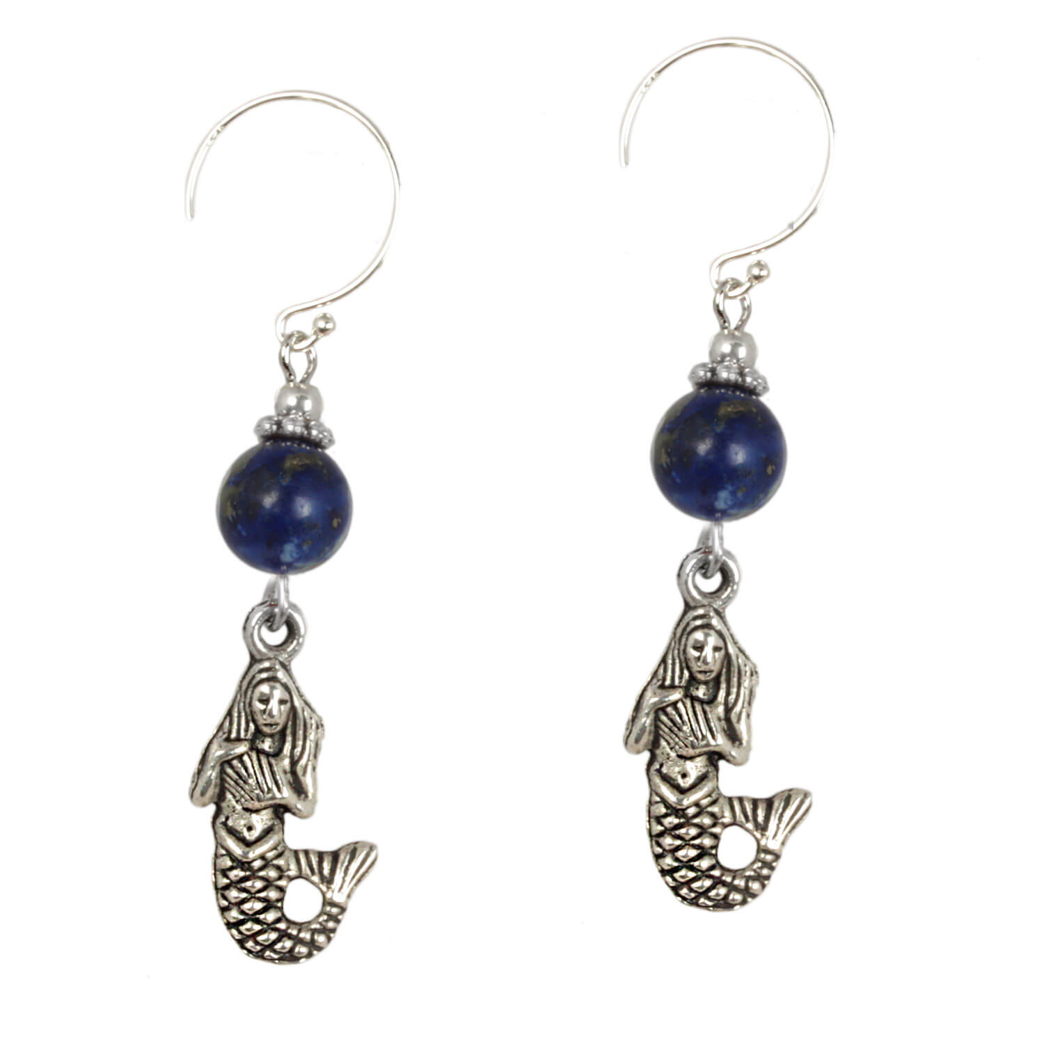 Caribic Blue - Ocean Daughters earring with lapis lazuli